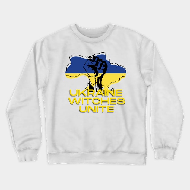 Ukaine witches unite Crewneck Sweatshirt by Yasdey